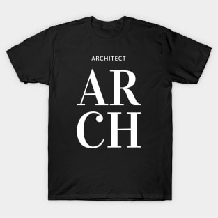 Architect, Text design T-Shirt